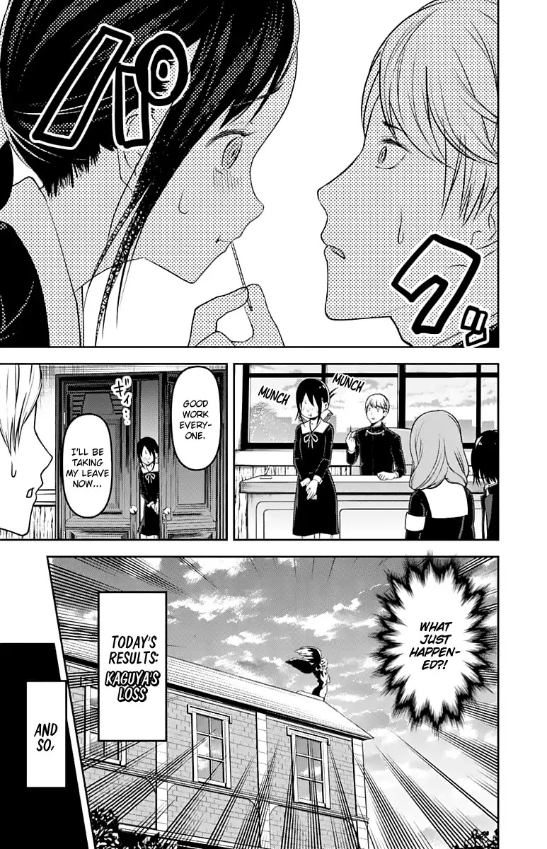 Kaguya-sama wa Kokurasetai - Tensai-tachi no Renai Zunousen Chapter 128 page 18 - Chapter 128: Kaguya Wants to Shoot Them Down