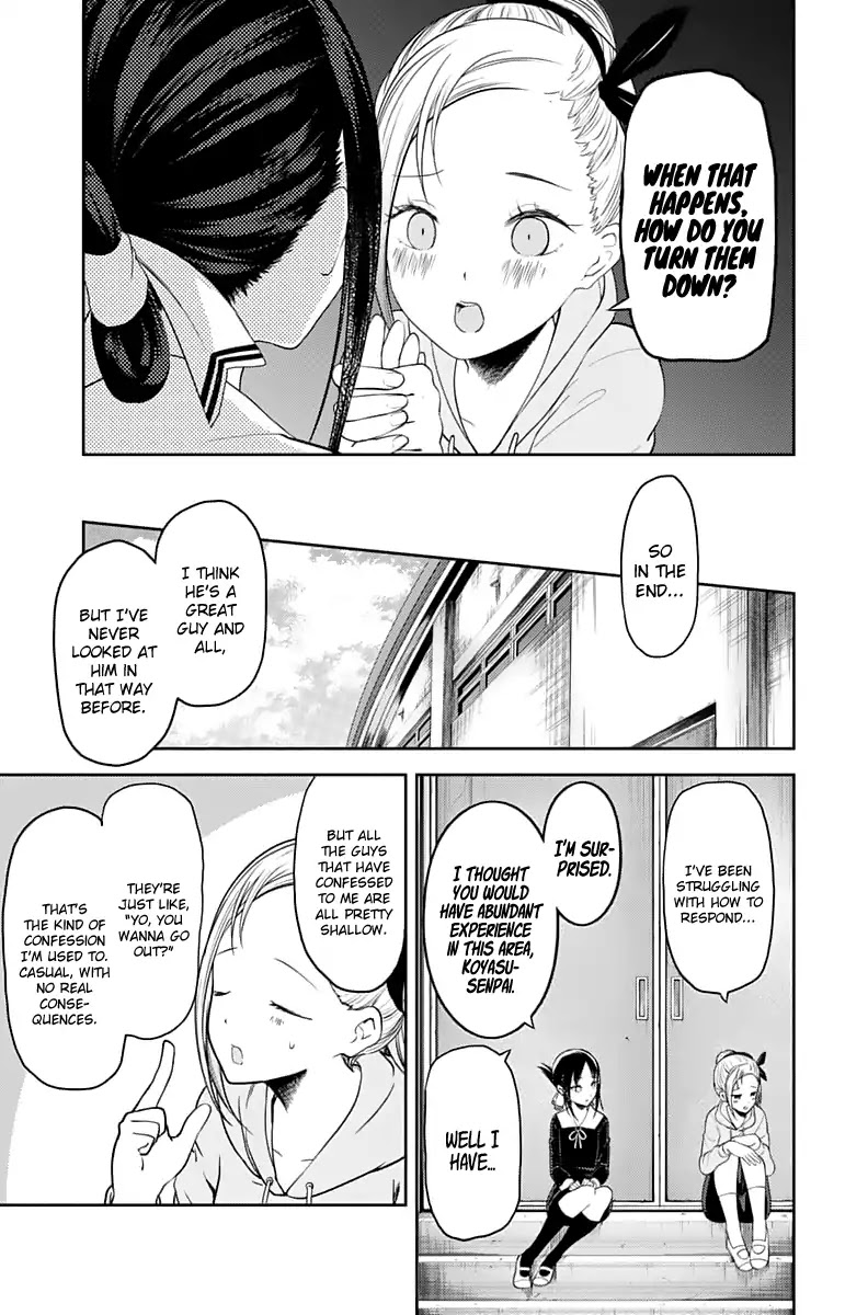 Kaguya-sama wa Kokurasetai - Tensai-tachi no Renai Zunousen Chapter 130 page 6 - Chapter 130: Tsubame Koyasu Wants to Turn Him Down
