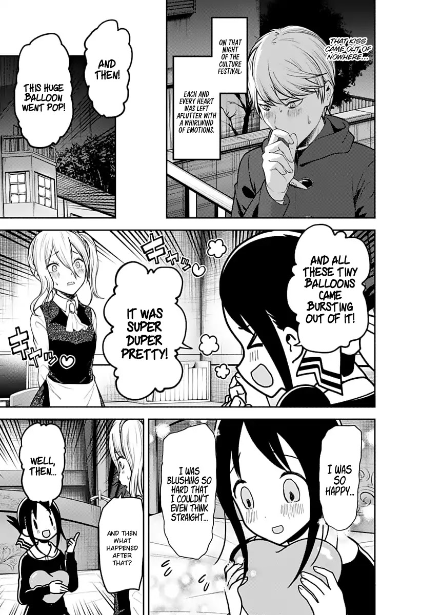 Kaguya-sama wa Kokurasetai - Tensai-tachi no Renai Zunousen Chapter 138 page 4 - Chapter 138: Kaguya Wants to Explain