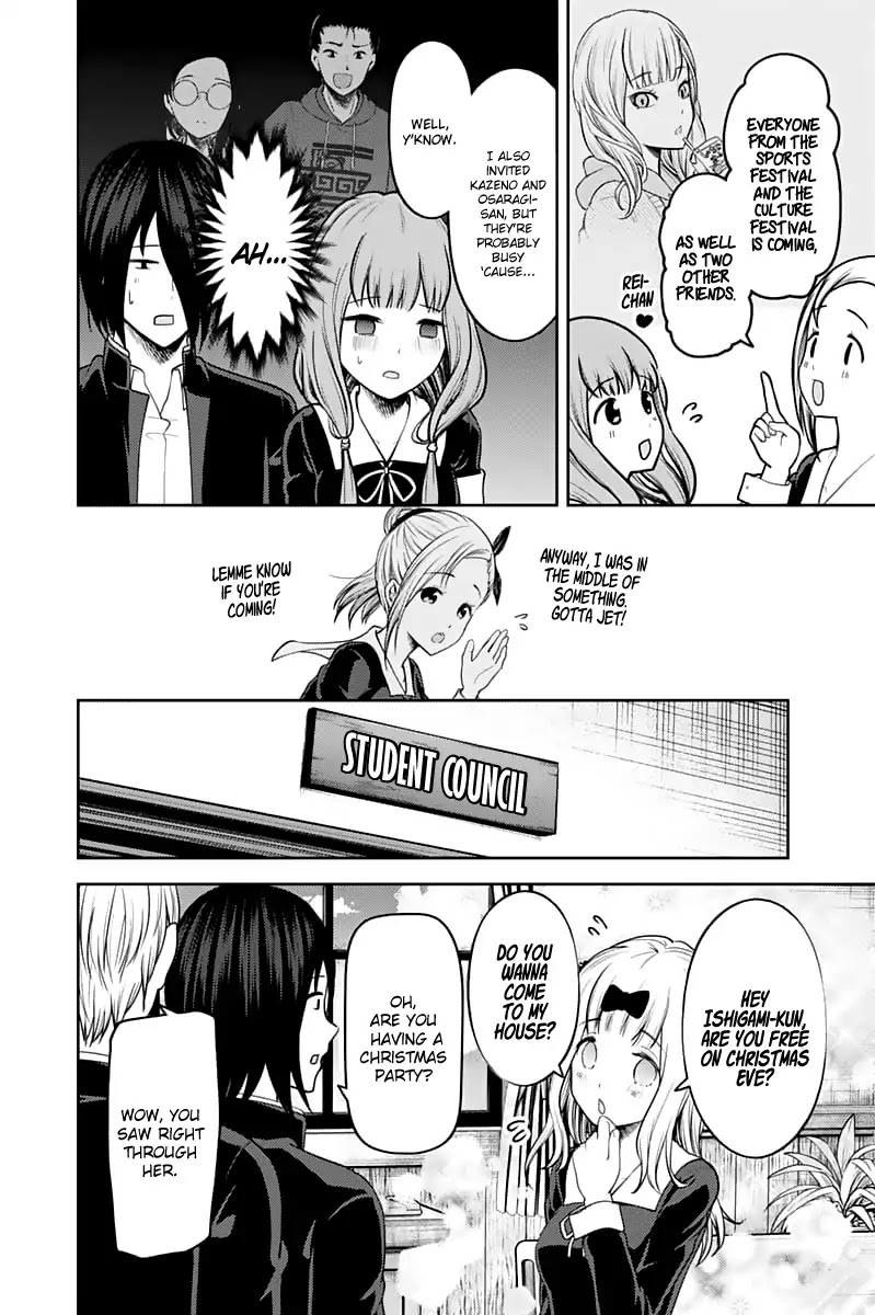Kaguya-sama wa Kokurasetai - Tensai-tachi no Renai Zunousen Chapter 140 page 14 - Chapter 140: Miko Iino Wants to Talk