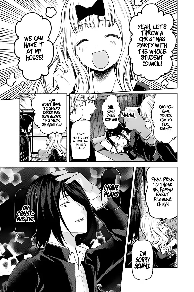 Kaguya-sama wa Kokurasetai - Tensai-tachi no Renai Zunousen Chapter 140 page 15 - Chapter 140: Miko Iino Wants to Talk