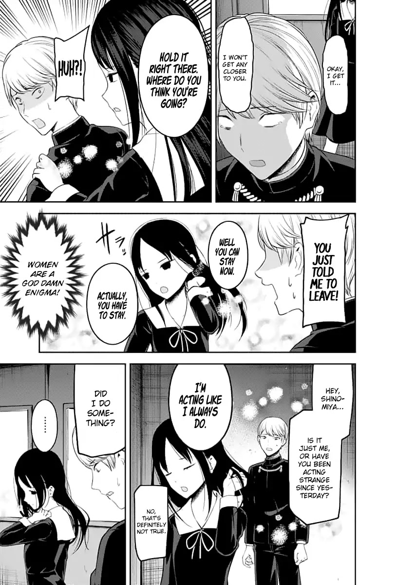 Kaguya-sama wa Kokurasetai - Tensai-tachi no Renai Zunousen Chapter 143 page 14 - Chapter 143: Kaguya Wants To Be Noticed (Ice)