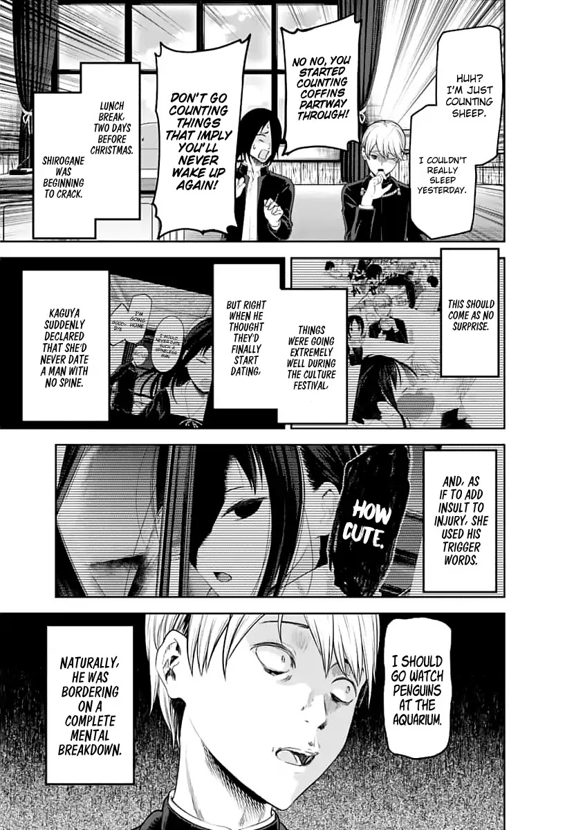 Kaguya-sama wa Kokurasetai - Tensai-tachi no Renai Zunousen Chapter 143 page 4 - Chapter 143: Kaguya Wants To Be Noticed (Ice)