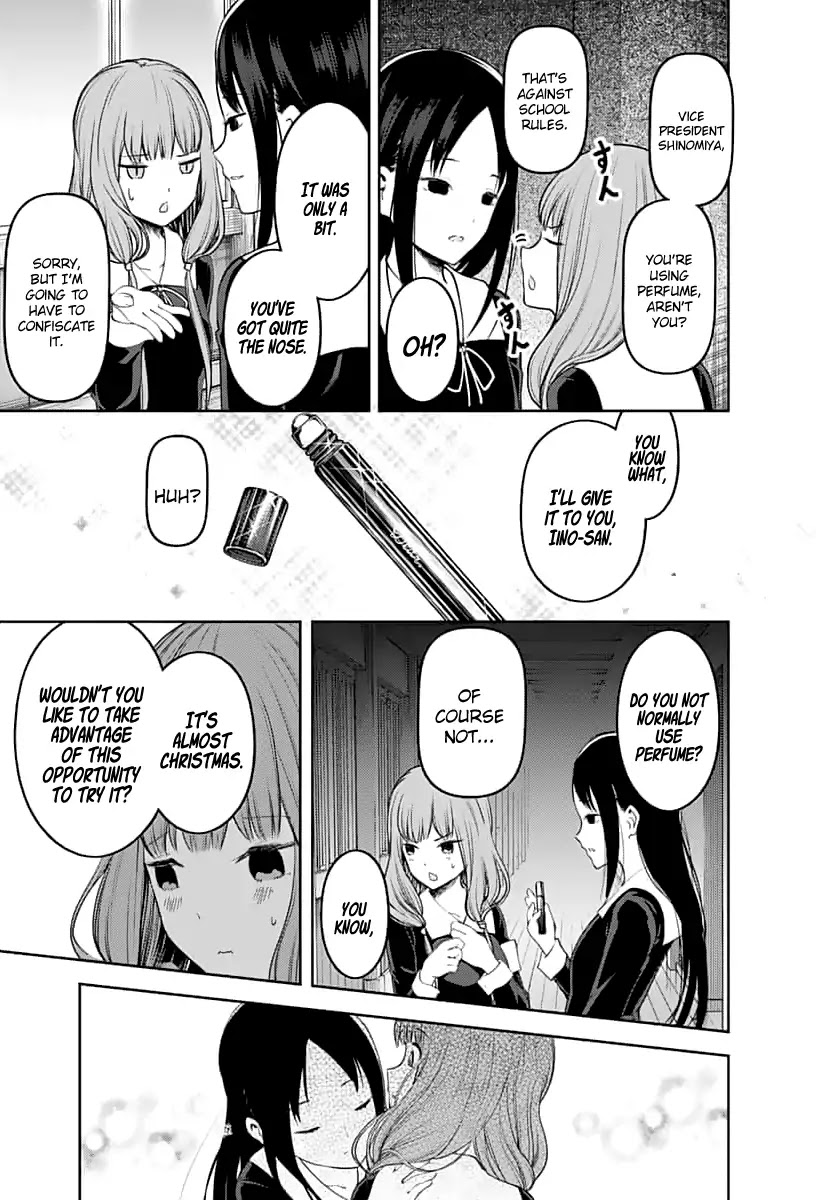 Kaguya-sama wa Kokurasetai - Tensai-tachi no Renai Zunousen Chapter 143 page 8 - Chapter 143: Kaguya Wants To Be Noticed (Ice)