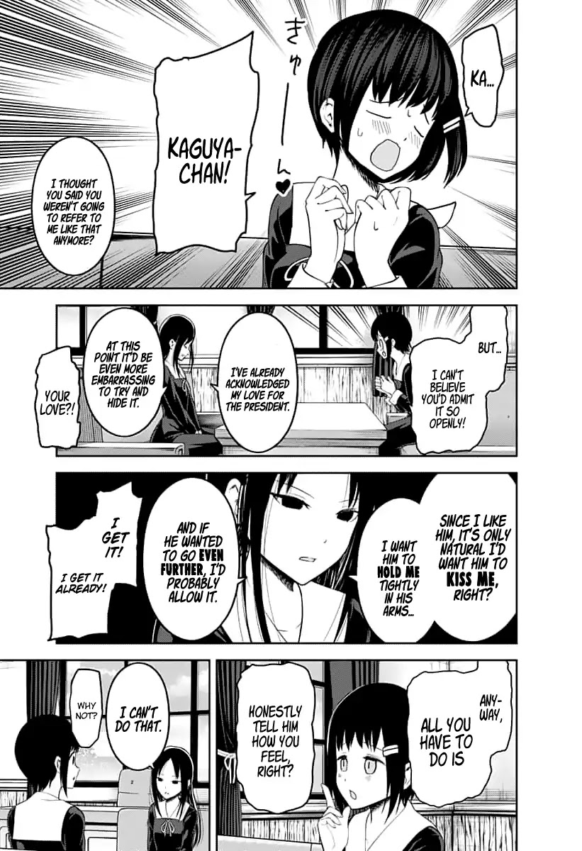 Kaguya-sama wa Kokurasetai - Tensai-tachi no Renai Zunousen Chapter 144 page 10 - Chapter 144: Kaguya Wants to Confide (Ice)