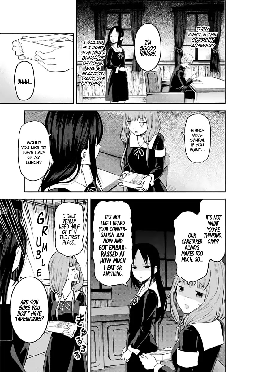 Kaguya-sama wa Kokurasetai - Tensai-tachi no Renai Zunousen Chapter 145 page 10 - Chapter 145: Kaguya Wants to Eat (Ice)