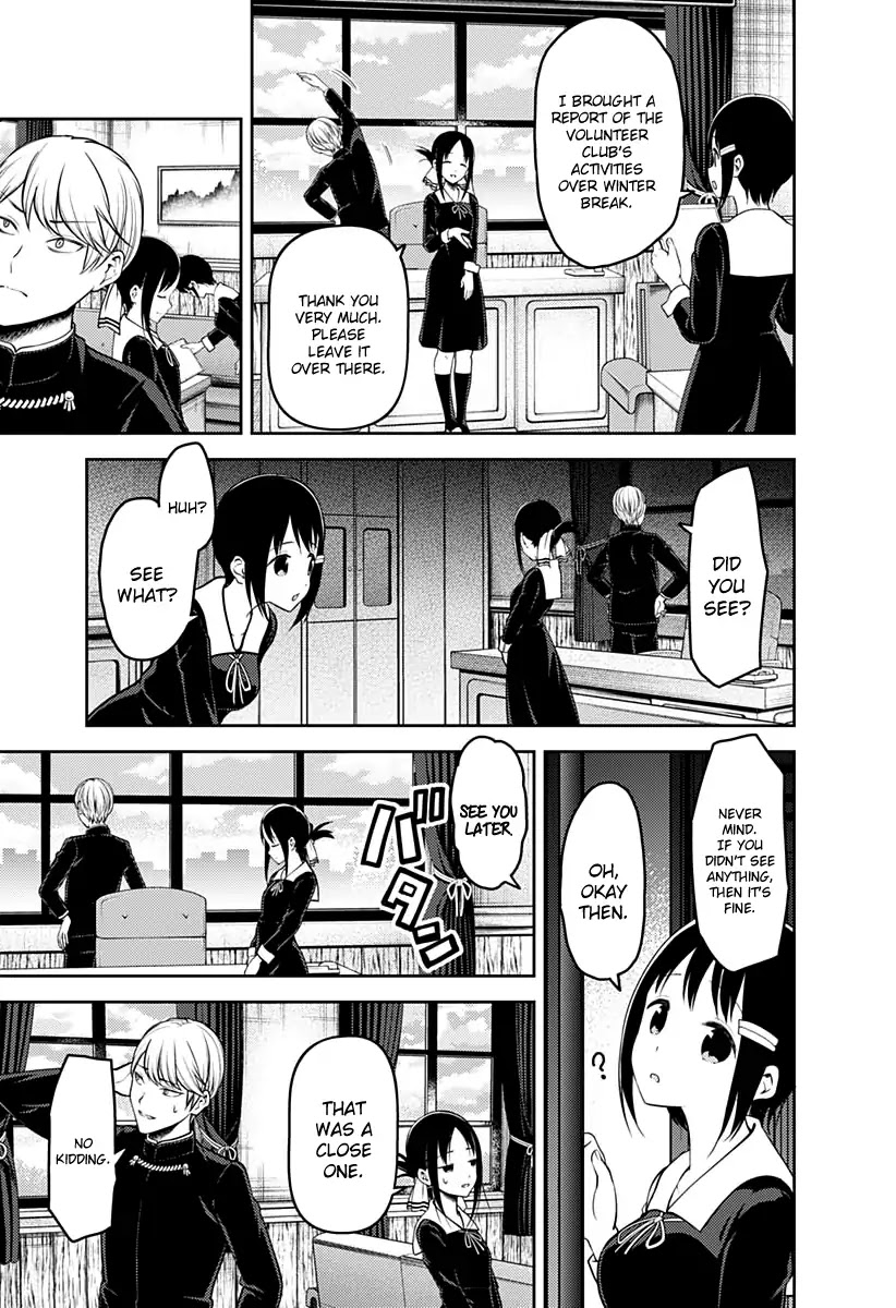 Kaguya-sama wa Kokurasetai - Tensai-tachi no Renai Zunousen Chapter 152 page 6 - Chapter 152: Nagisa Kashiwagi Wants to Conceal