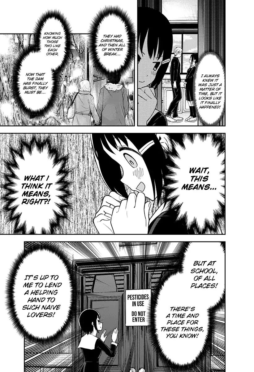 Kaguya-sama wa Kokurasetai - Tensai-tachi no Renai Zunousen Chapter 152 page 8 - Chapter 152: Nagisa Kashiwagi Wants to Conceal