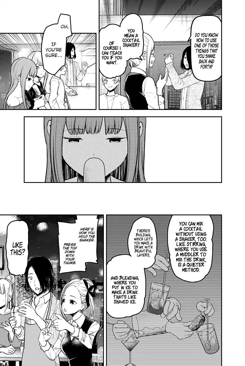 Kaguya-sama wa Kokurasetai - Tensai-tachi no Renai Zunousen Chapter 154 page 10 - Chapter 154: Kaguya Shinomiya's Impossible Challenge: "The Swallow's Cowry" (Part 2)