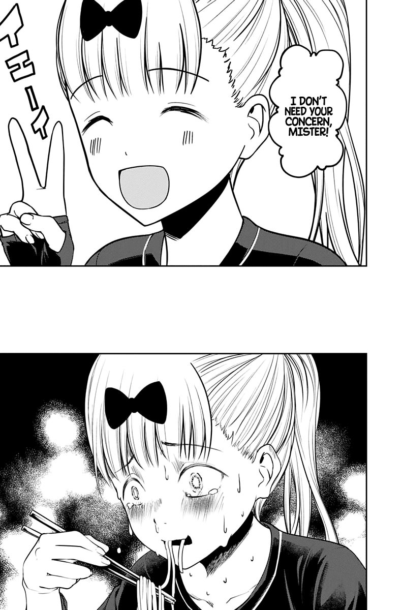 Kaguya-sama wa Kokurasetai - Tensai-tachi no Renai Zunousen Chapter 157 page 8 - Chapter 157: Fujiwara Chika Really Really Wants to Eat