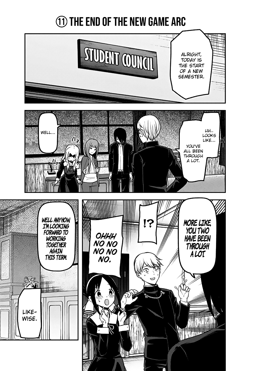 Kaguya-sama wa Kokurasetai - Tensai-tachi no Renai Zunousen Chapter 162 page 18 - Chapter 162: New Game Student Council