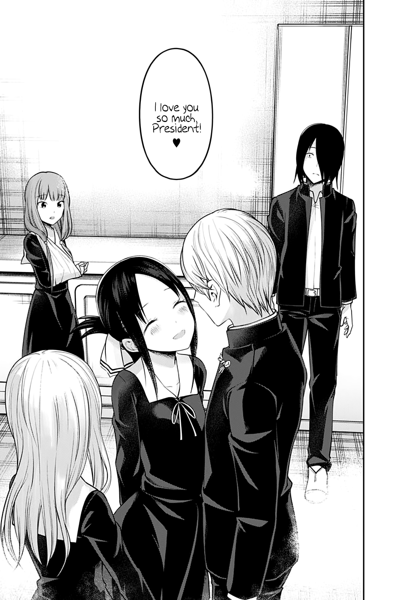 Kaguya-sama wa Kokurasetai - Tensai-tachi no Renai Zunousen Chapter 164 page 18 - Chapter 164: Fujiwara Chika Wants to Love
