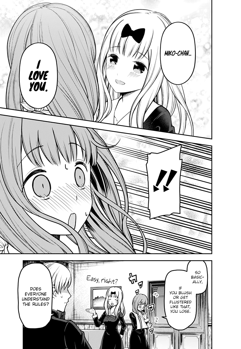 Kaguya-sama wa Kokurasetai - Tensai-tachi no Renai Zunousen Chapter 164 page 6 - Chapter 164: Fujiwara Chika Wants to Love