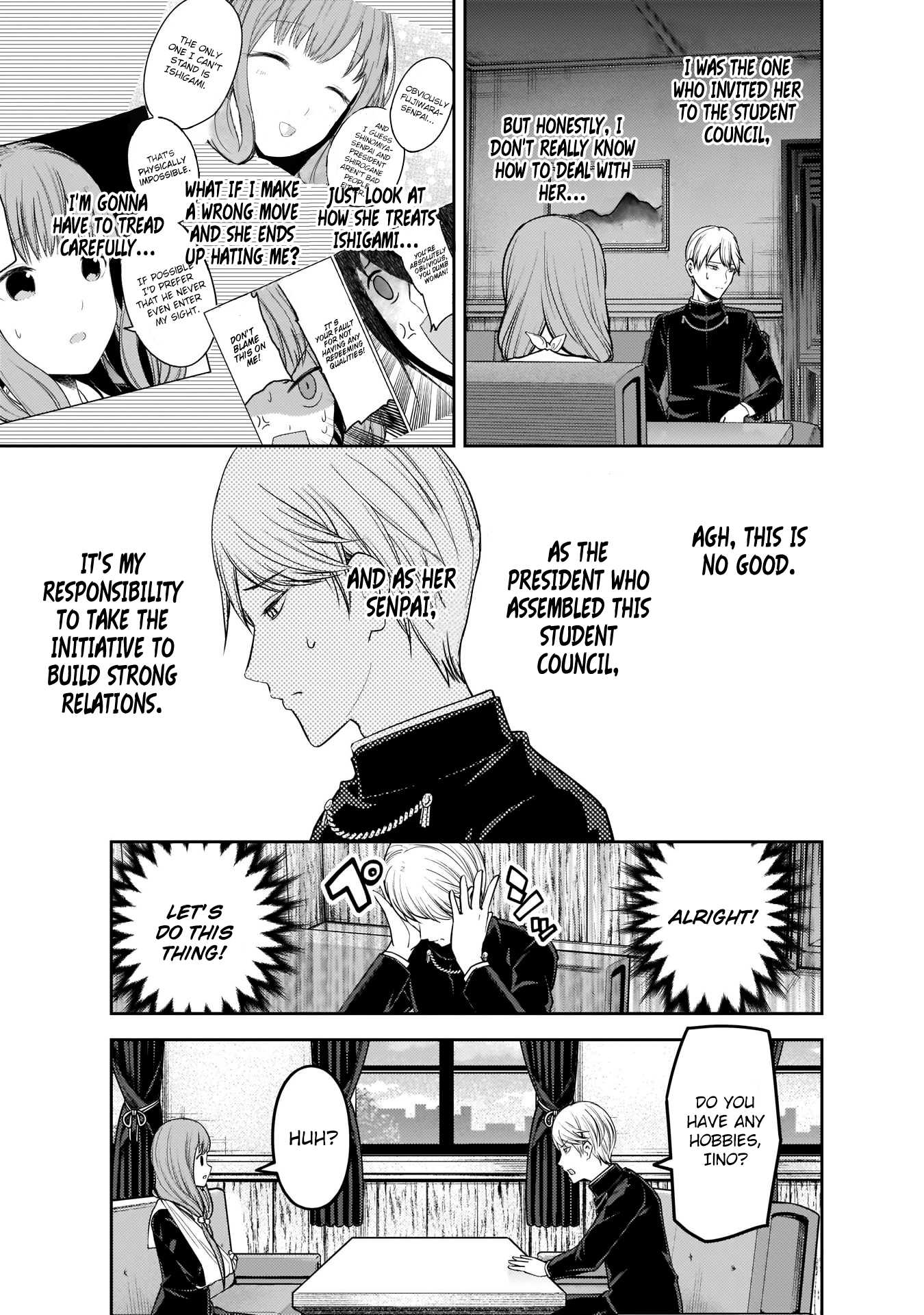 Kaguya-sama wa Kokurasetai - Tensai-tachi no Renai Zunousen Chapter 165 page 8 - Chapter 165: Senpai and Kouhai Part 1