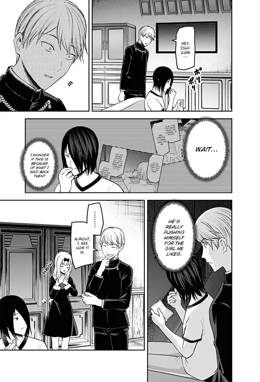 Kaguya-sama wa Kokurasetai - Tensai-tachi no Renai Zunousen Chapter 166 page 14 - Chapter 166: Yu Ishigami Wants To Get Hooked