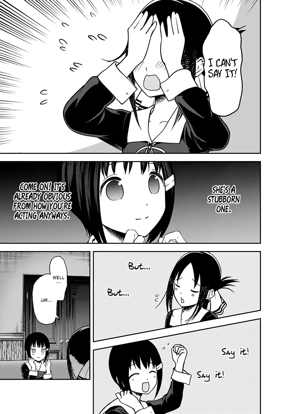 Kaguya-sama wa Kokurasetai - Tensai-tachi no Renai Zunousen Chapter 167 page 10 - Chapter 167: Nagisa Kashiwagi Wants to Drag It out of Her