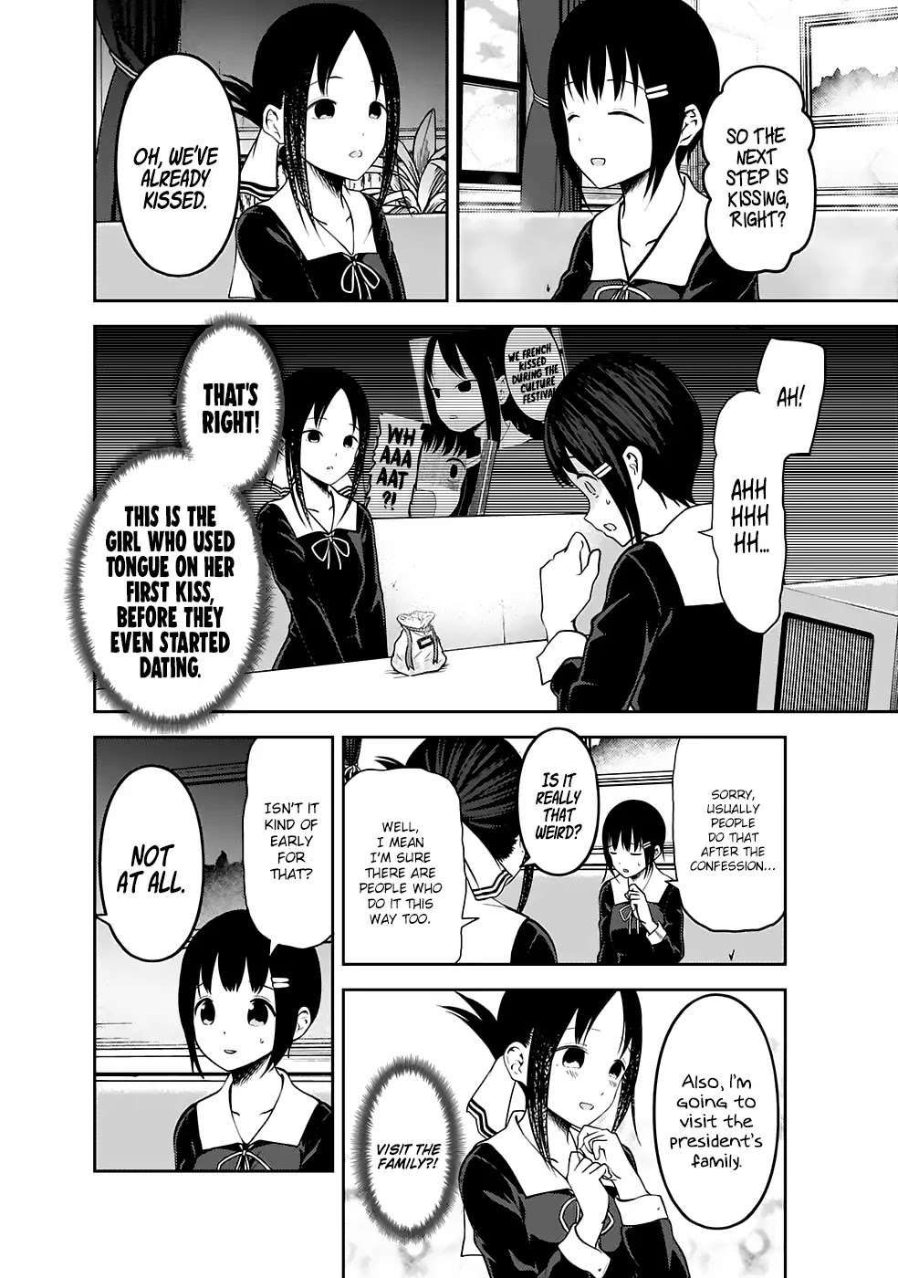 Kaguya-sama wa Kokurasetai - Tensai-tachi no Renai Zunousen Chapter 167 page 13 - Chapter 167: Nagisa Kashiwagi Wants to Drag It out of Her