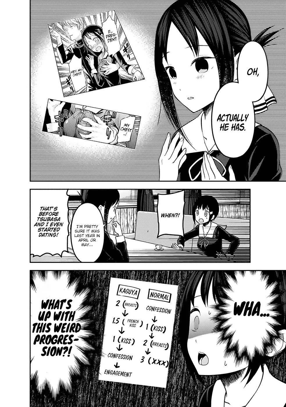 Kaguya-sama wa Kokurasetai - Tensai-tachi no Renai Zunousen Chapter 167 page 15 - Chapter 167: Nagisa Kashiwagi Wants to Drag It out of Her