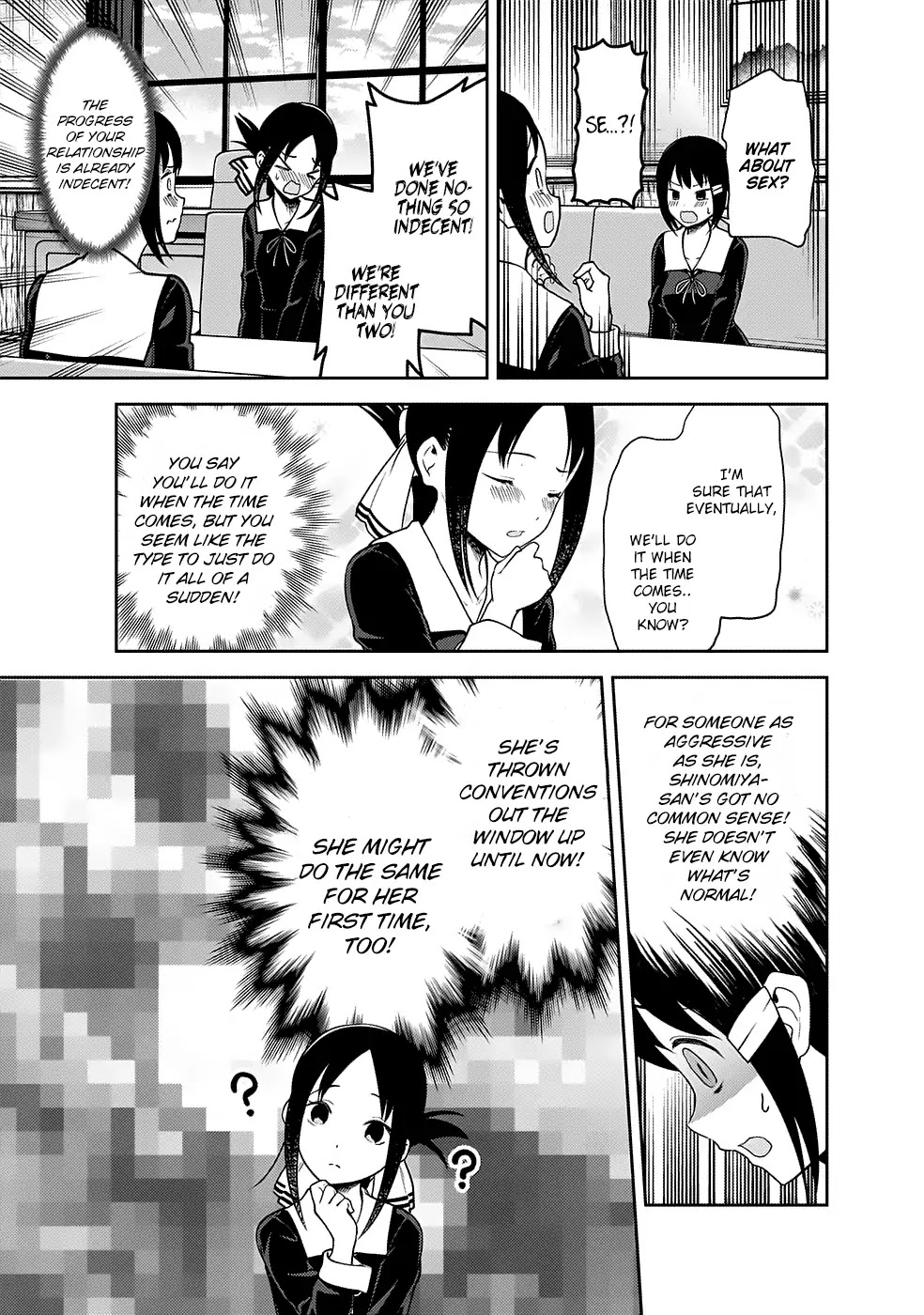 Kaguya-sama wa Kokurasetai - Tensai-tachi no Renai Zunousen Chapter 167 page 16 - Chapter 167: Nagisa Kashiwagi Wants to Drag It out of Her