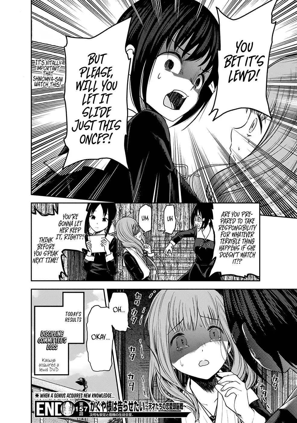 Kaguya-sama wa Kokurasetai - Tensai-tachi no Renai Zunousen Chapter 167 page 19 - Chapter 167: Nagisa Kashiwagi Wants to Drag It out of Her