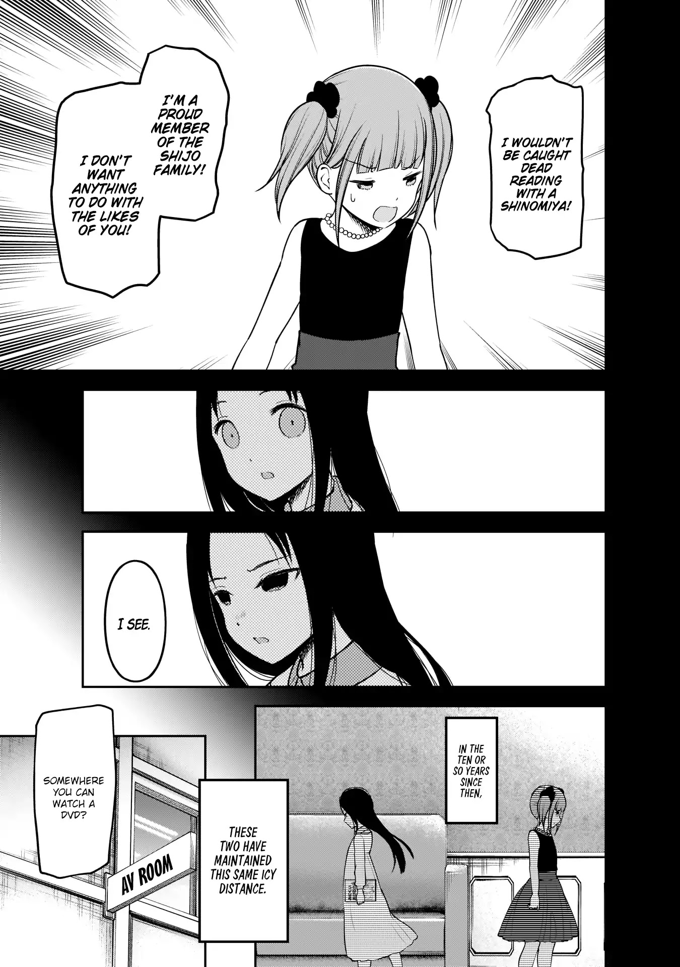 Kaguya-sama wa Kokurasetai - Tensai-tachi no Renai Zunousen Chapter 168 page 10 - Chapter 168: First Encounter
