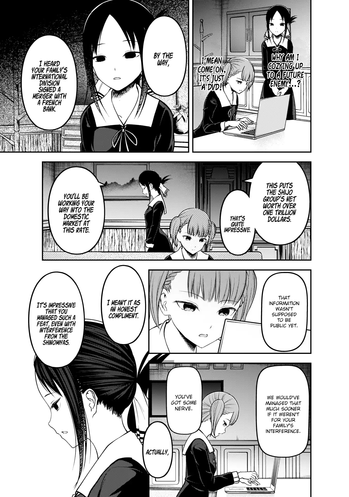 Kaguya-sama wa Kokurasetai - Tensai-tachi no Renai Zunousen Chapter 168 page 12 - Chapter 168: First Encounter