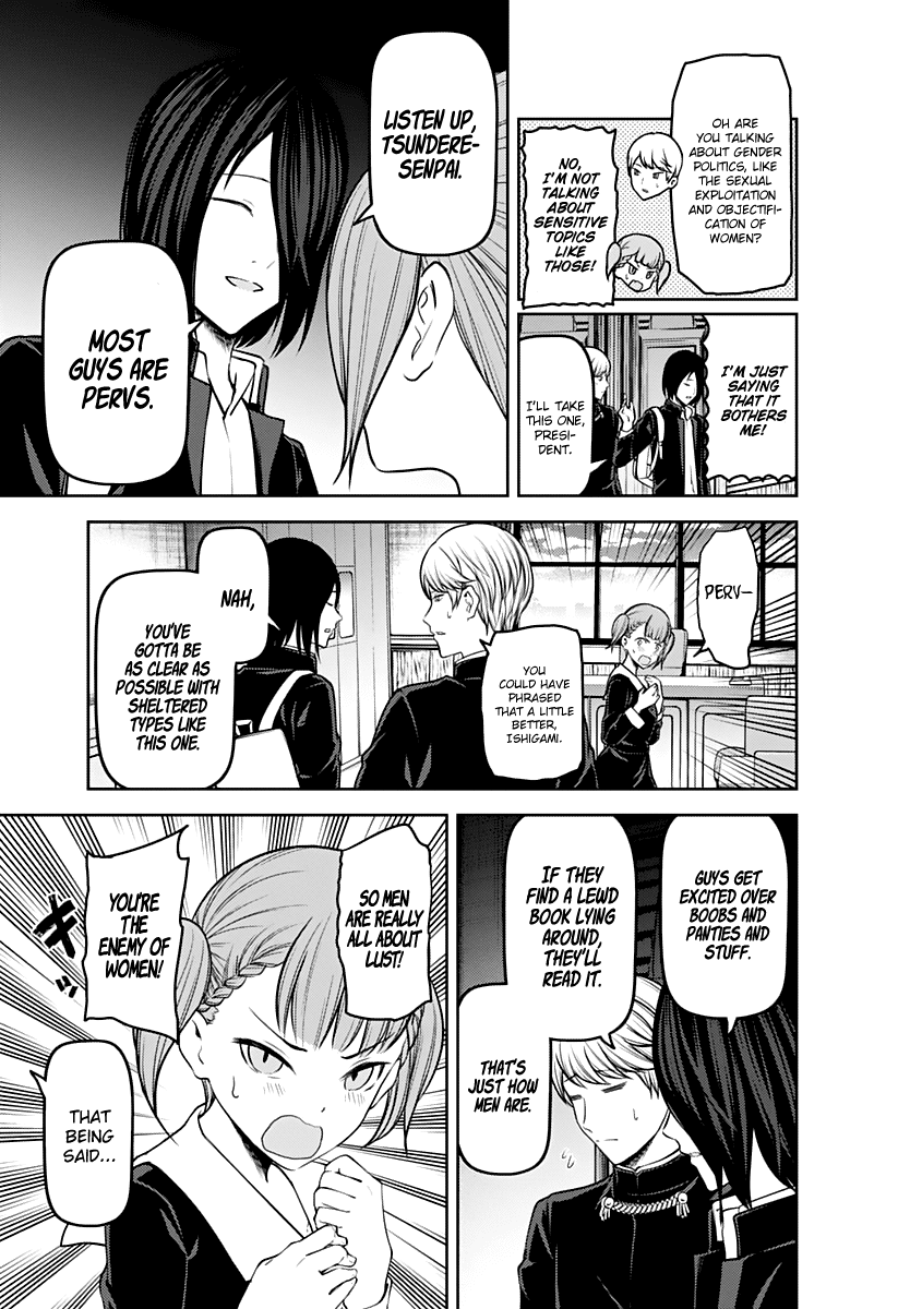 Kaguya-sama wa Kokurasetai - Tensai-tachi no Renai Zunousen Chapter 169 page 10 - Chapter 169: The ABCs of Men and Women, Part 1