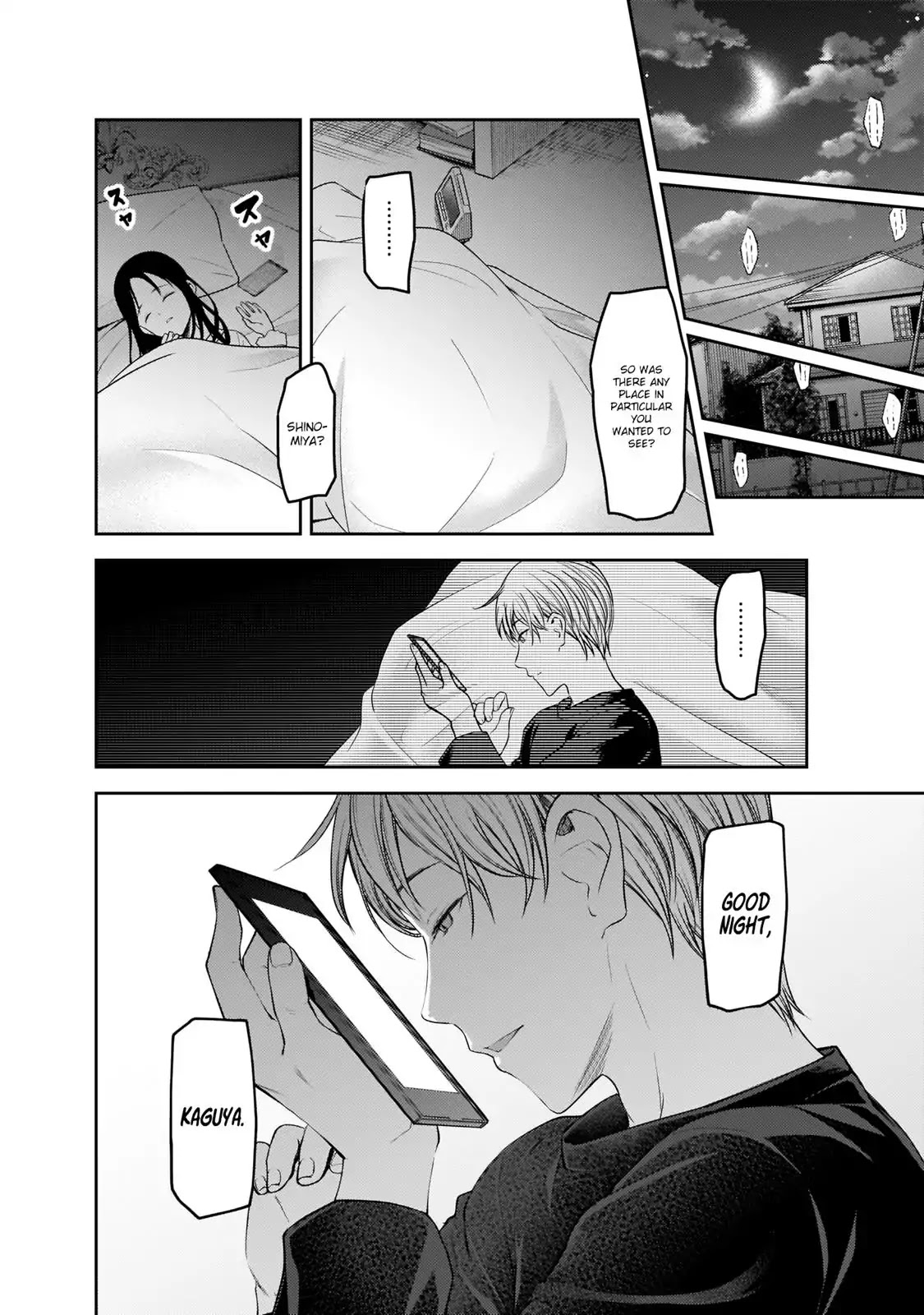 Kaguya-sama wa Kokurasetai - Tensai-tachi no Renai Zunousen Chapter 170 page 15 - Chapter 170: Miyuki Shirogane Wants to Talk