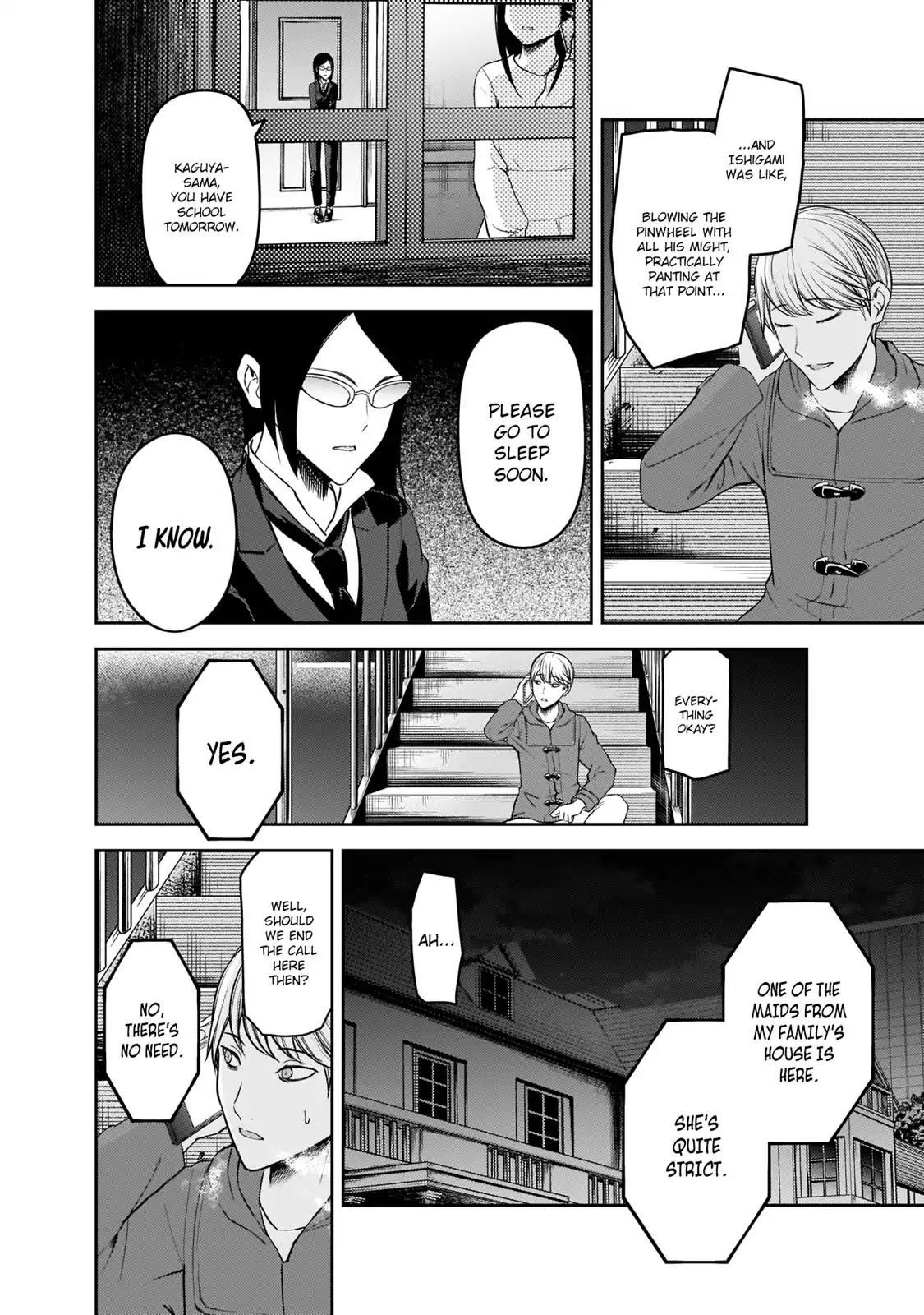 Kaguya-sama wa Kokurasetai - Tensai-tachi no Renai Zunousen Chapter 170 page 9 - Chapter 170: Miyuki Shirogane Wants to Talk