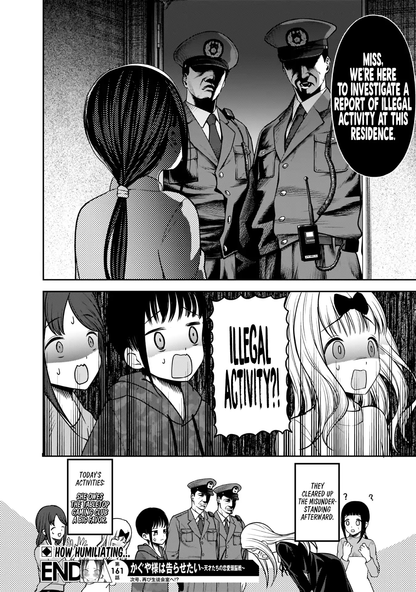 Kaguya-sama wa Kokurasetai - Tensai-tachi no Renai Zunousen Chapter 171 page 19 - Chapter 171: We Want to Talk About the Tabletop Gaming Club