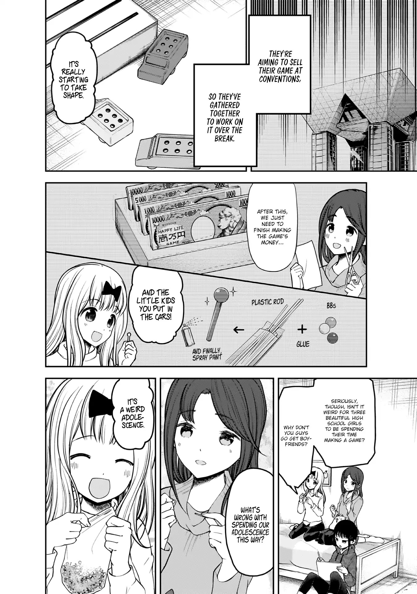 Kaguya-sama wa Kokurasetai - Tensai-tachi no Renai Zunousen Chapter 171 page 5 - Chapter 171: We Want to Talk About the Tabletop Gaming Club
