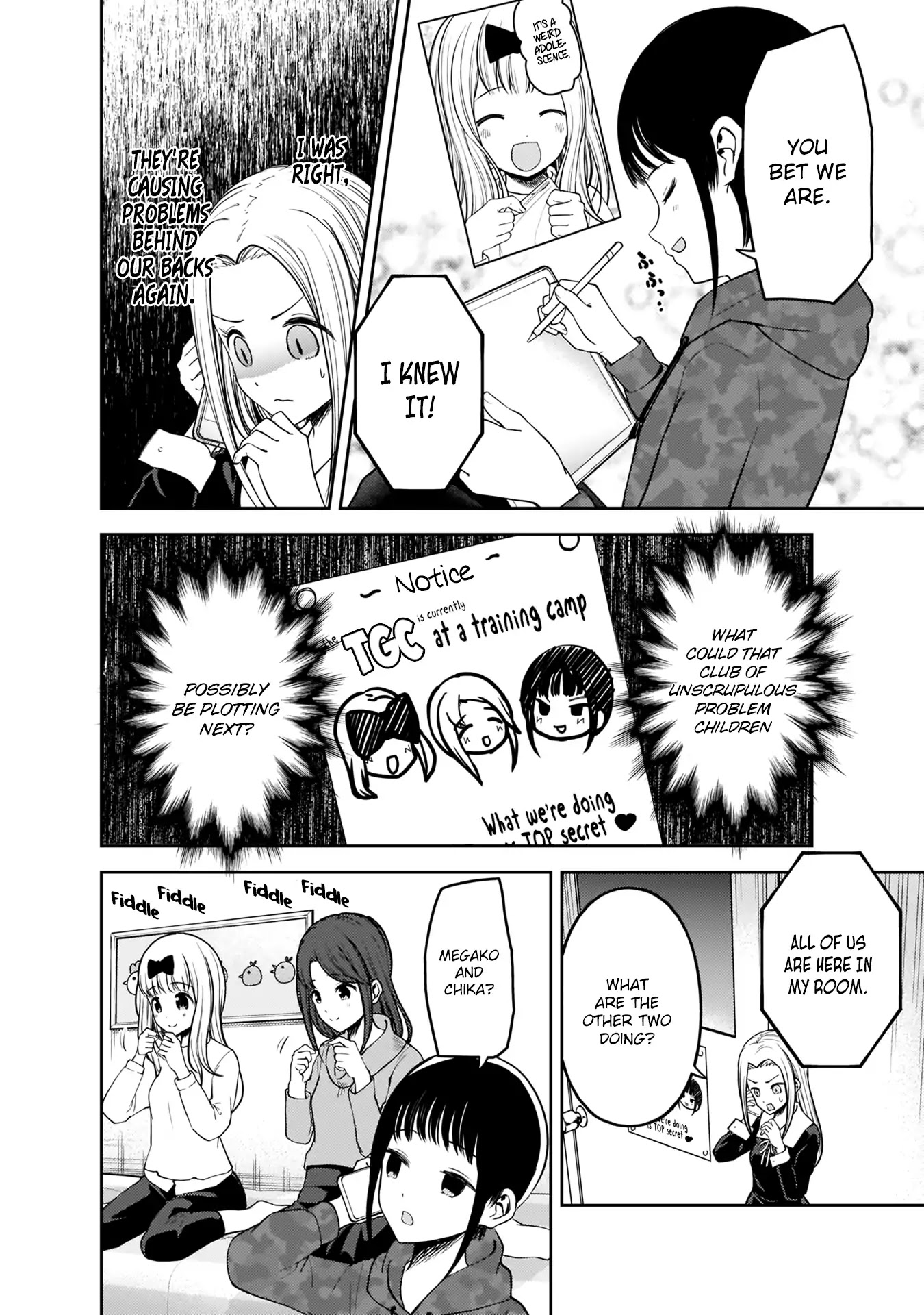 Kaguya-sama wa Kokurasetai - Tensai-tachi no Renai Zunousen Chapter 171 page 7 - Chapter 171: We Want to Talk About the Tabletop Gaming Club