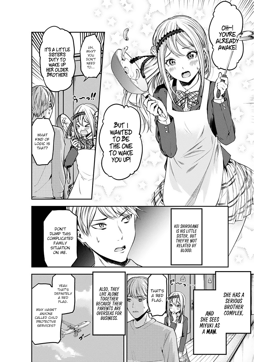 Kaguya-sama wa Kokurasetai - Tensai-tachi no Renai Zunousen Chapter 172.1 page 3 - Chapter 172.1: Kagukoku: Miyuki and His Girls