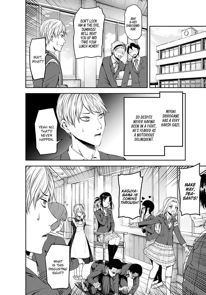 Kaguya-sama wa Kokurasetai - Tensai-tachi no Renai Zunousen Chapter 172.1 page 5 - Chapter 172.1: Kagukoku: Miyuki and His Girls