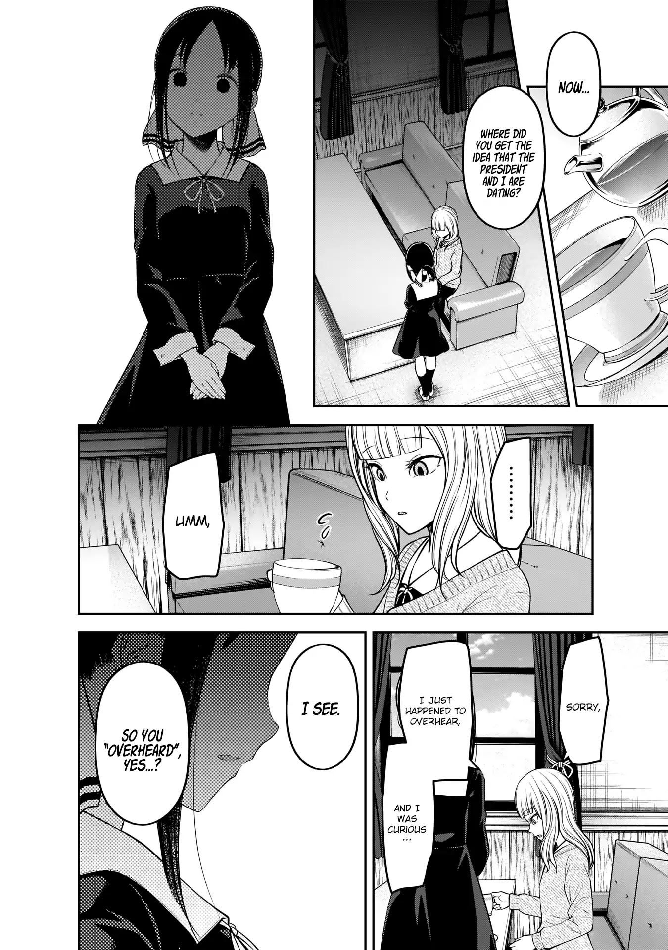 Kaguya-sama wa Kokurasetai - Tensai-tachi no Renai Zunousen Chapter 172 page 3 - Chapter 172: Kaguya Wants to Trust