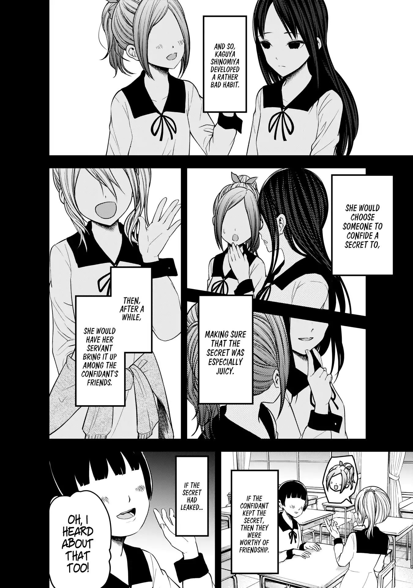 Kaguya-sama wa Kokurasetai - Tensai-tachi no Renai Zunousen Chapter 172 page 5 - Chapter 172: Kaguya Wants to Trust