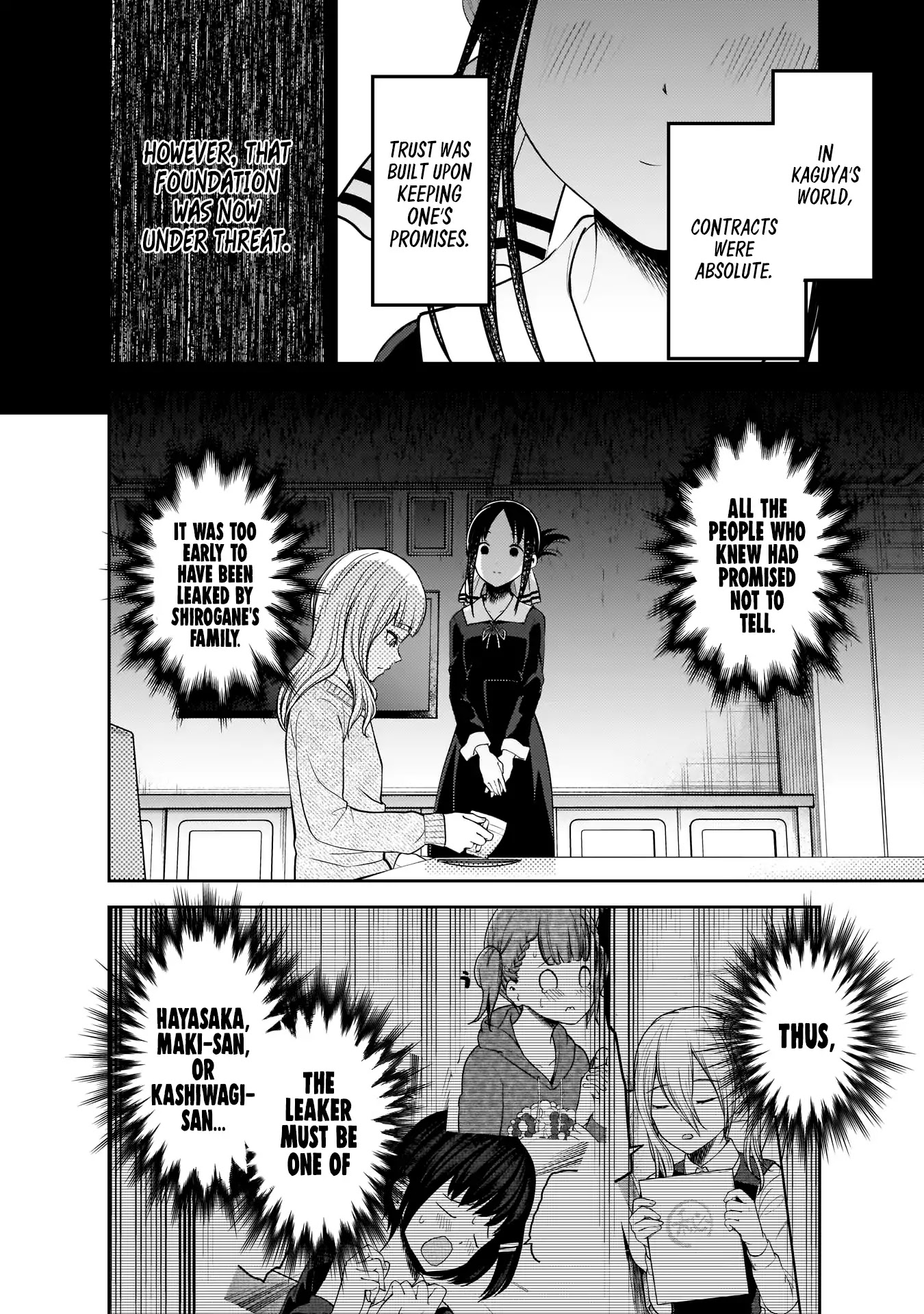 Kaguya-sama wa Kokurasetai - Tensai-tachi no Renai Zunousen Chapter 172 page 7 - Chapter 172: Kaguya Wants to Trust