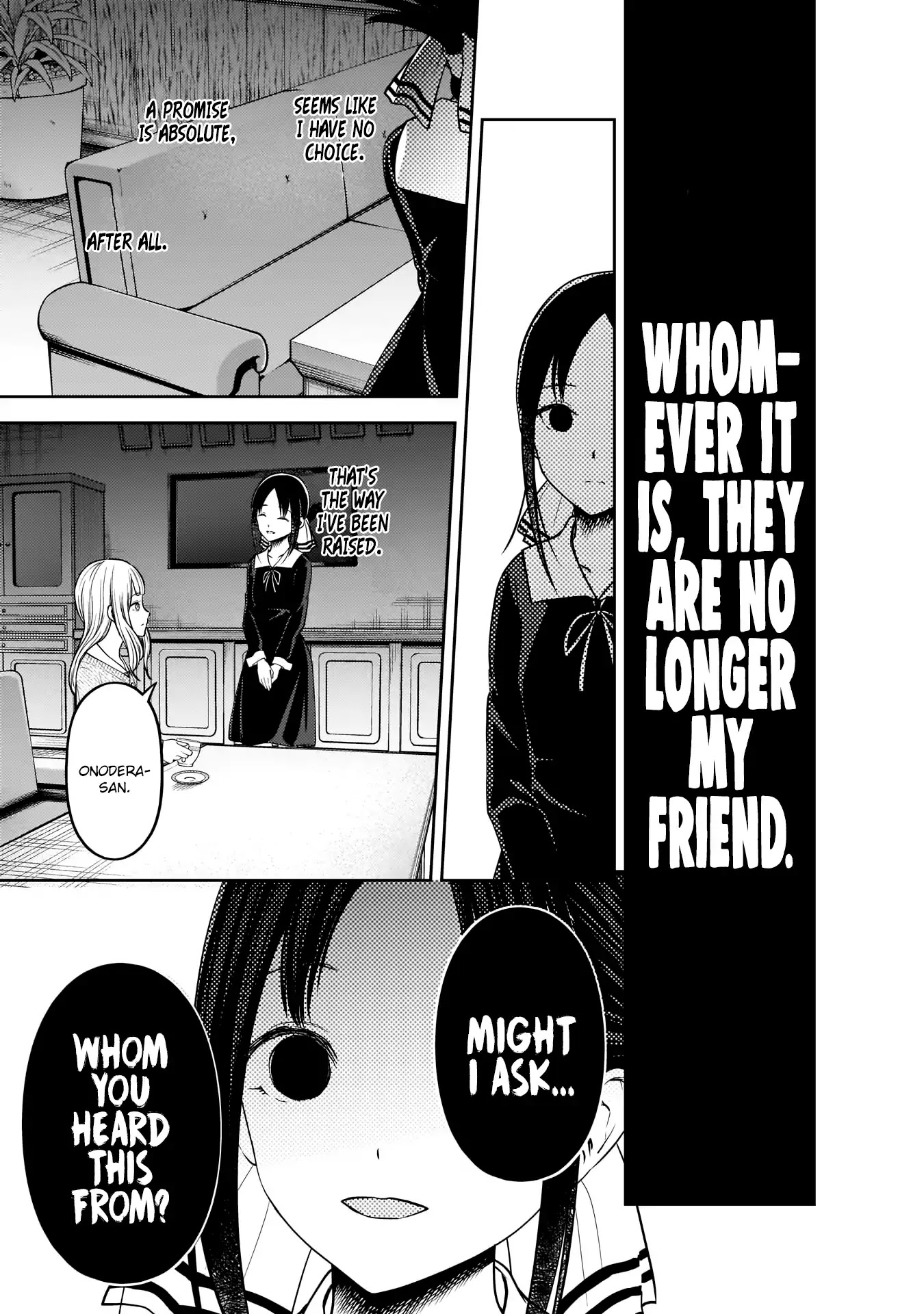Kaguya-sama wa Kokurasetai - Tensai-tachi no Renai Zunousen Chapter 172 page 8 - Chapter 172: Kaguya Wants to Trust