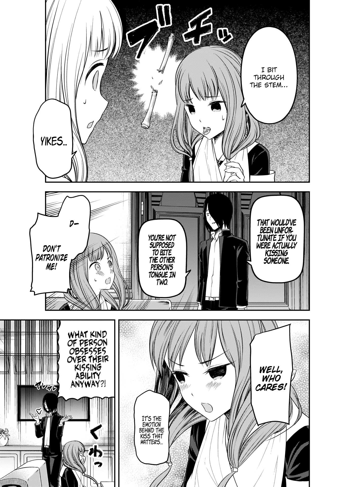 Kaguya-sama wa Kokurasetai - Tensai-tachi no Renai Zunousen Chapter 173 page 12 - Chapter 173: Fujiwara Chika Wants to Tie