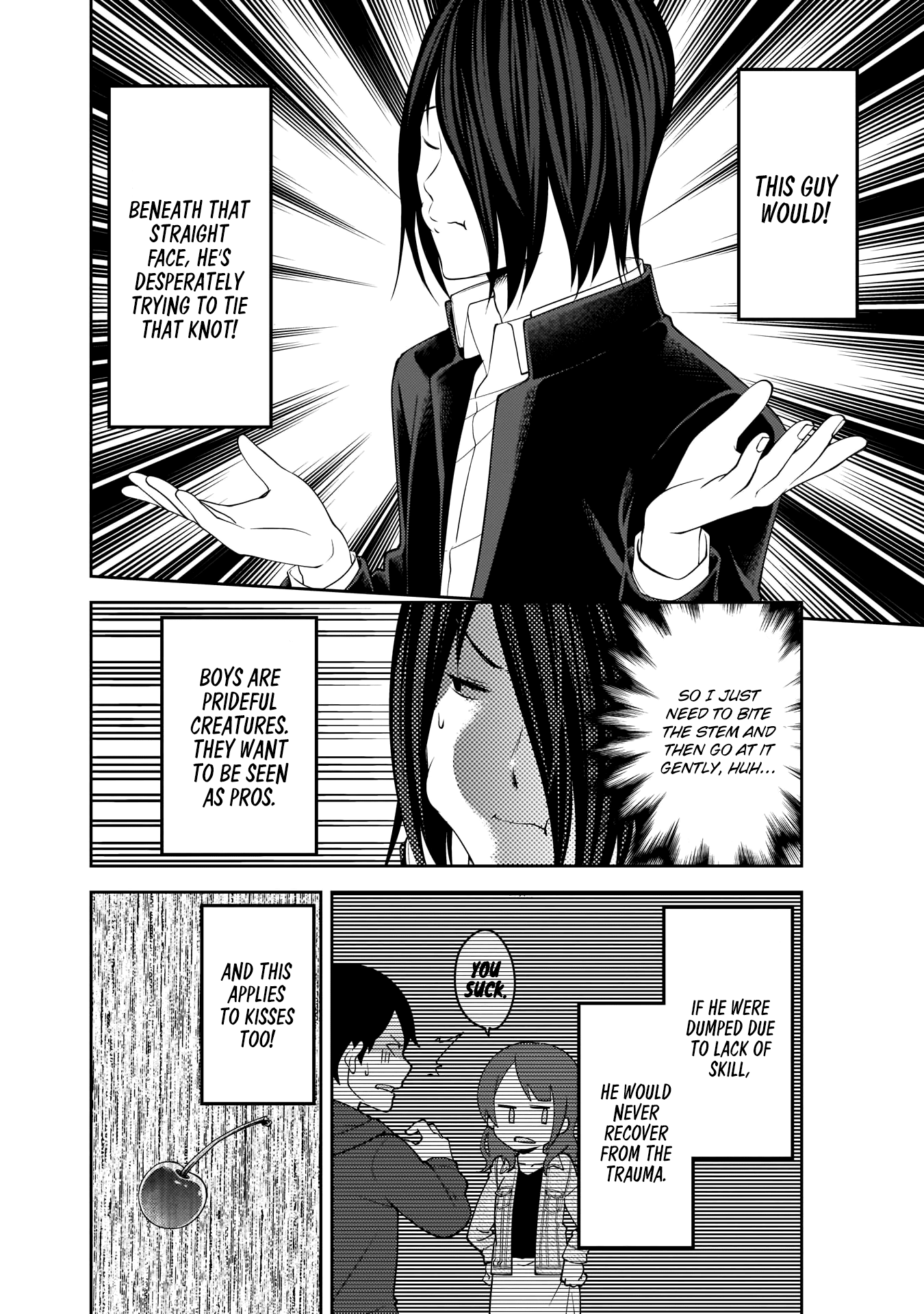 Kaguya-sama wa Kokurasetai - Tensai-tachi no Renai Zunousen Chapter 173 page 13 - Chapter 173: Fujiwara Chika Wants to Tie