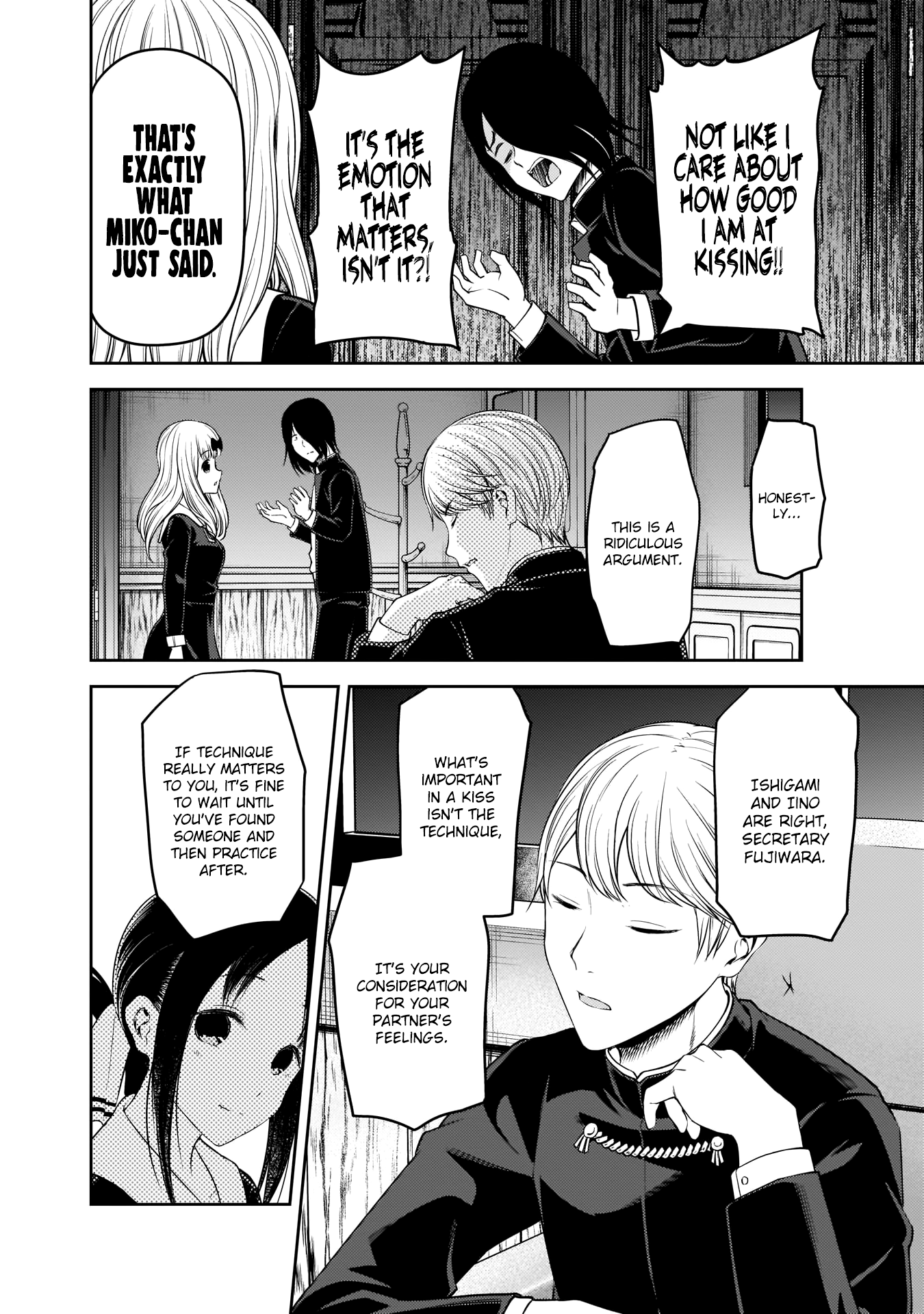 Kaguya-sama wa Kokurasetai - Tensai-tachi no Renai Zunousen Chapter 173 page 15 - Chapter 173: Fujiwara Chika Wants to Tie