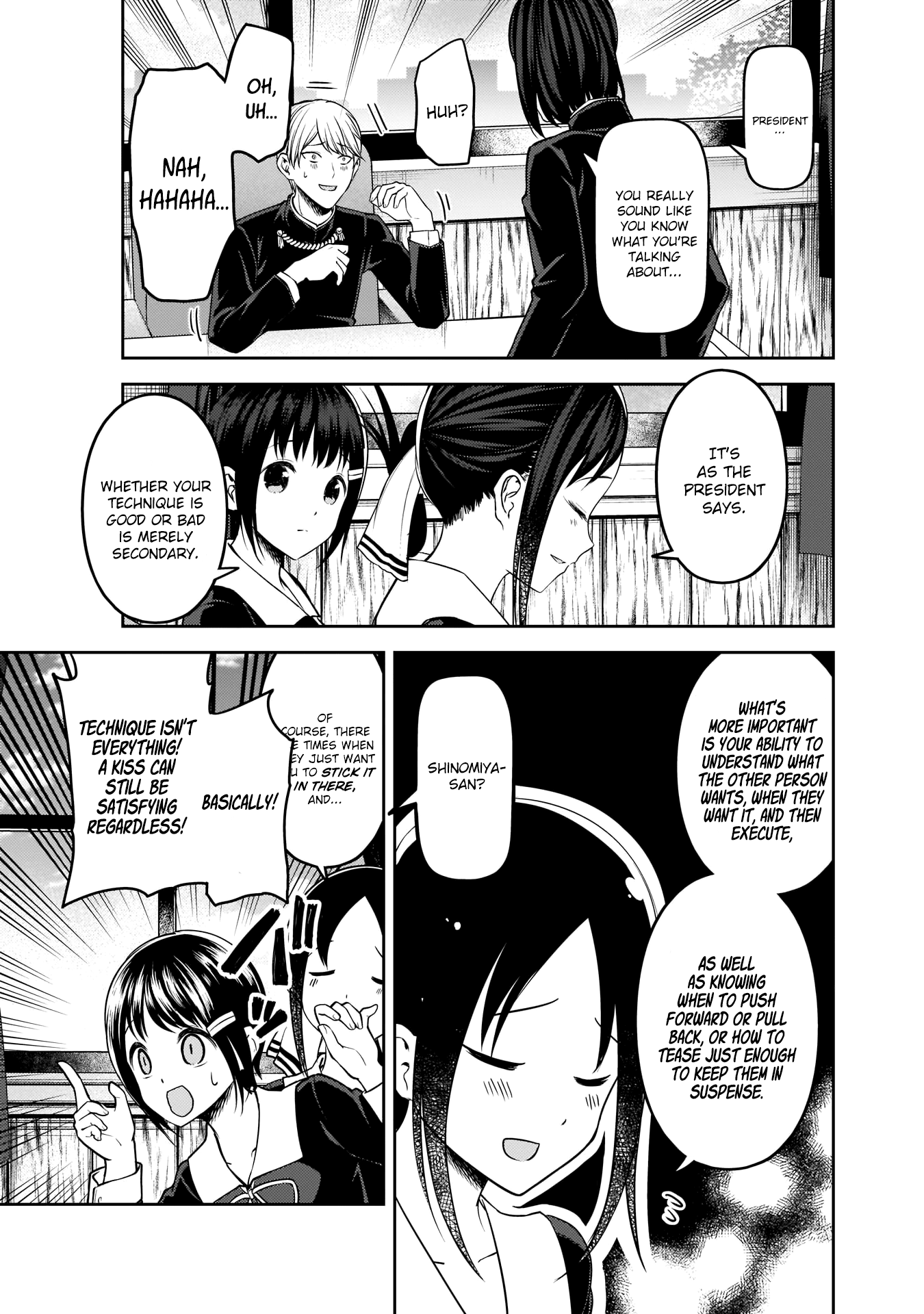 Kaguya-sama wa Kokurasetai - Tensai-tachi no Renai Zunousen Chapter 173 page 16 - Chapter 173: Fujiwara Chika Wants to Tie
