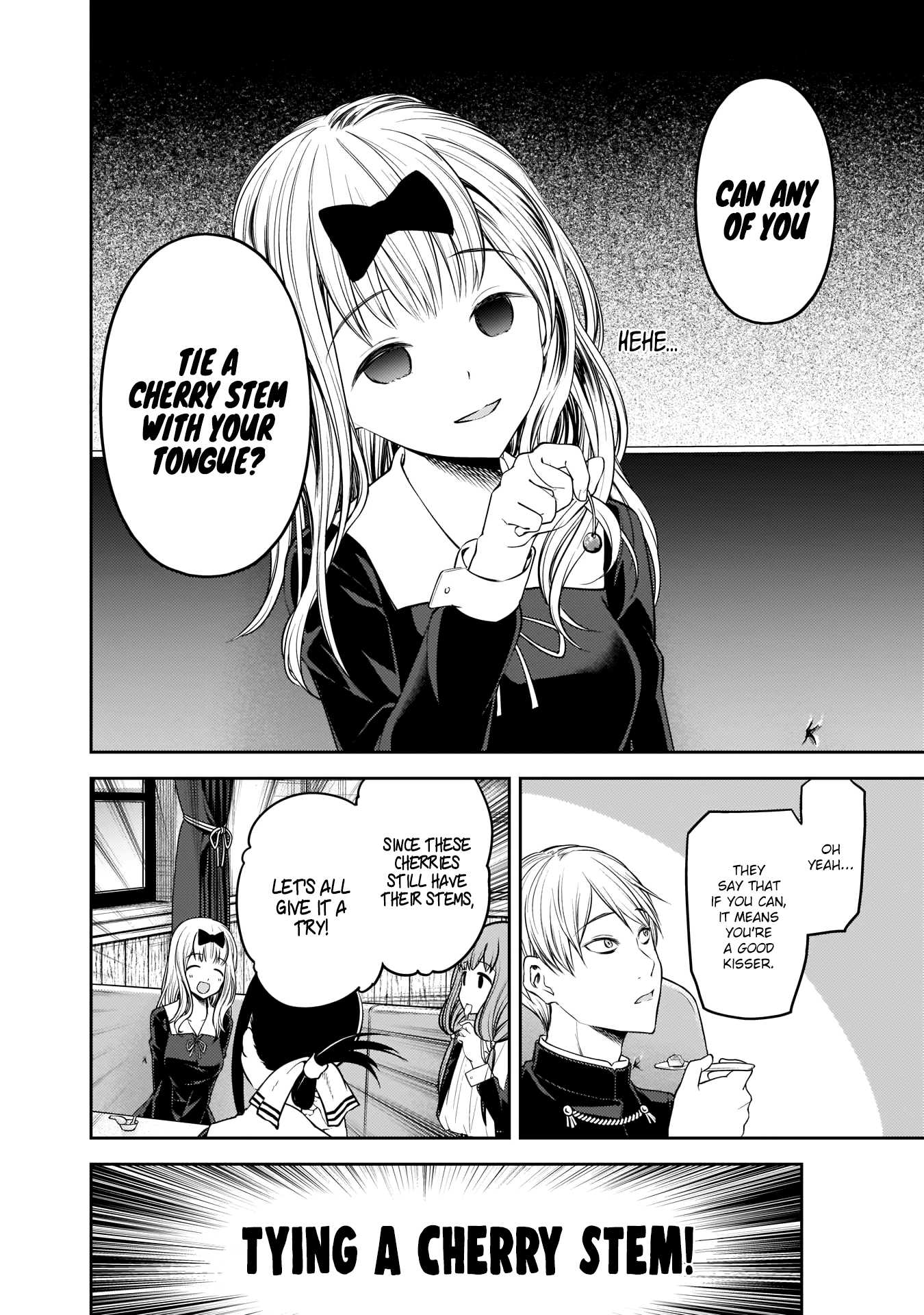 Kaguya-sama wa Kokurasetai - Tensai-tachi no Renai Zunousen Chapter 173 page 3 - Chapter 173: Fujiwara Chika Wants to Tie