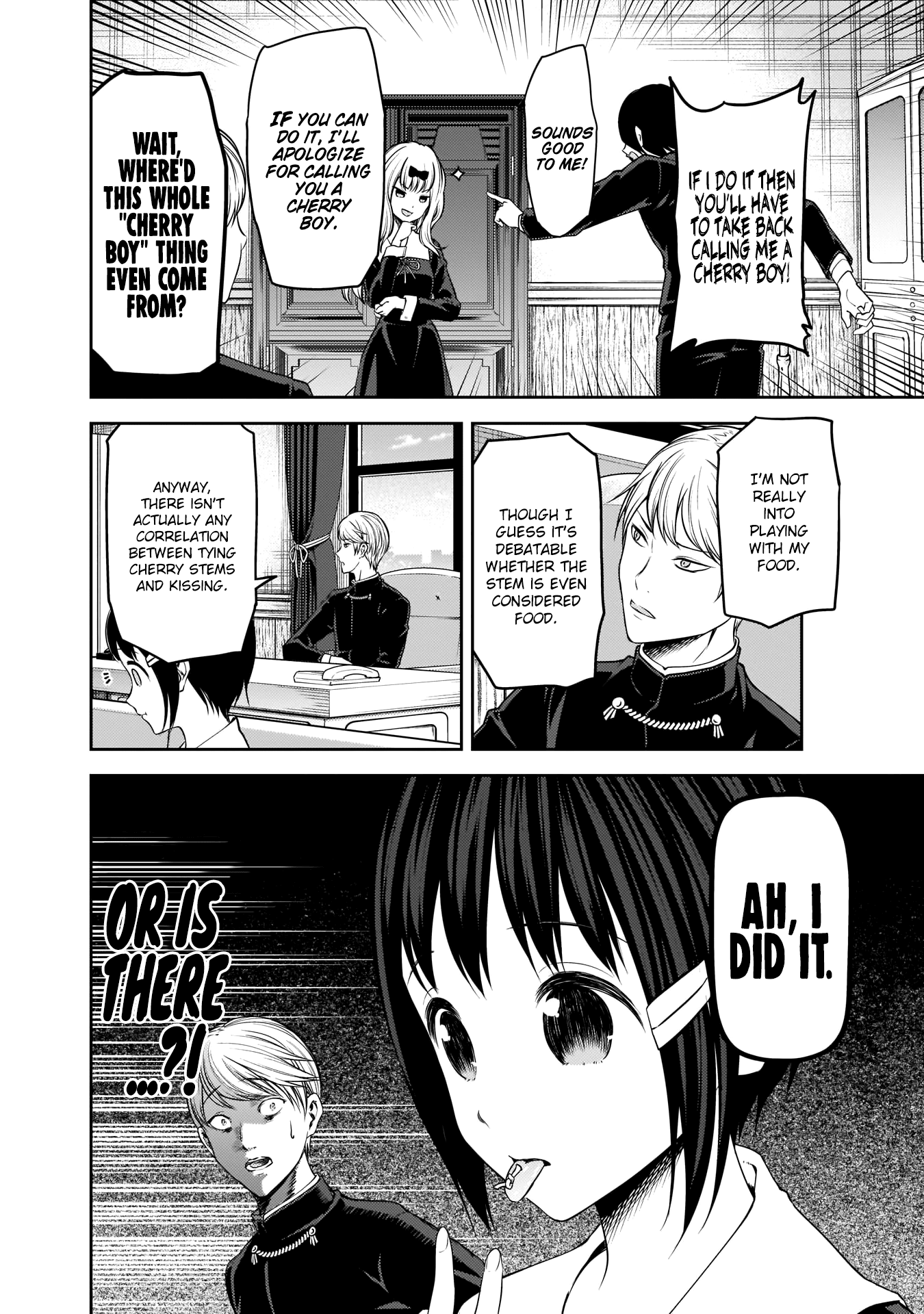 Kaguya-sama wa Kokurasetai - Tensai-tachi no Renai Zunousen Chapter 173 page 5 - Chapter 173: Fujiwara Chika Wants to Tie