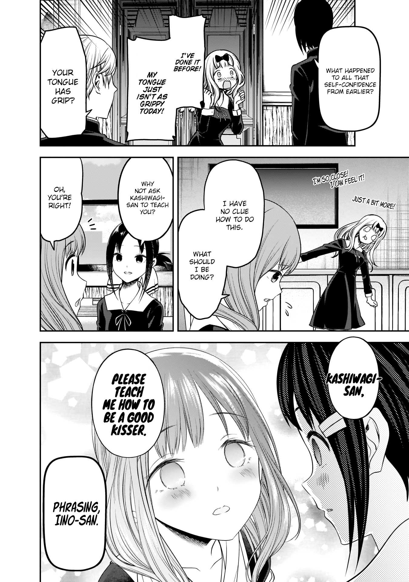 Kaguya-sama wa Kokurasetai - Tensai-tachi no Renai Zunousen Chapter 173 page 9 - Chapter 173: Fujiwara Chika Wants to Tie
