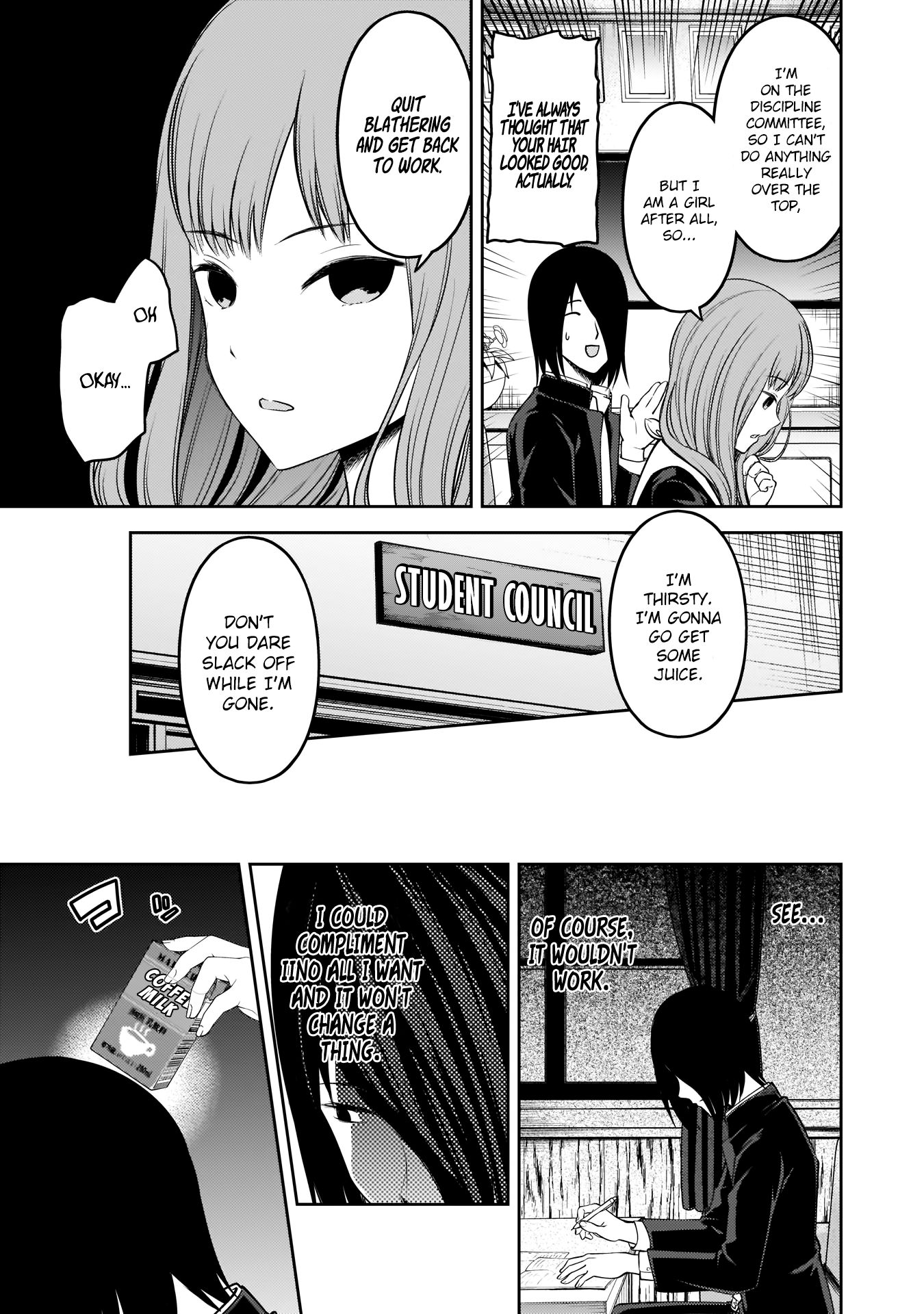 Kaguya-sama wa Kokurasetai - Tensai-tachi no Renai Zunousen Chapter 174 page 12 - Chapter 174: Miko Iino Cannot Love, Part 4