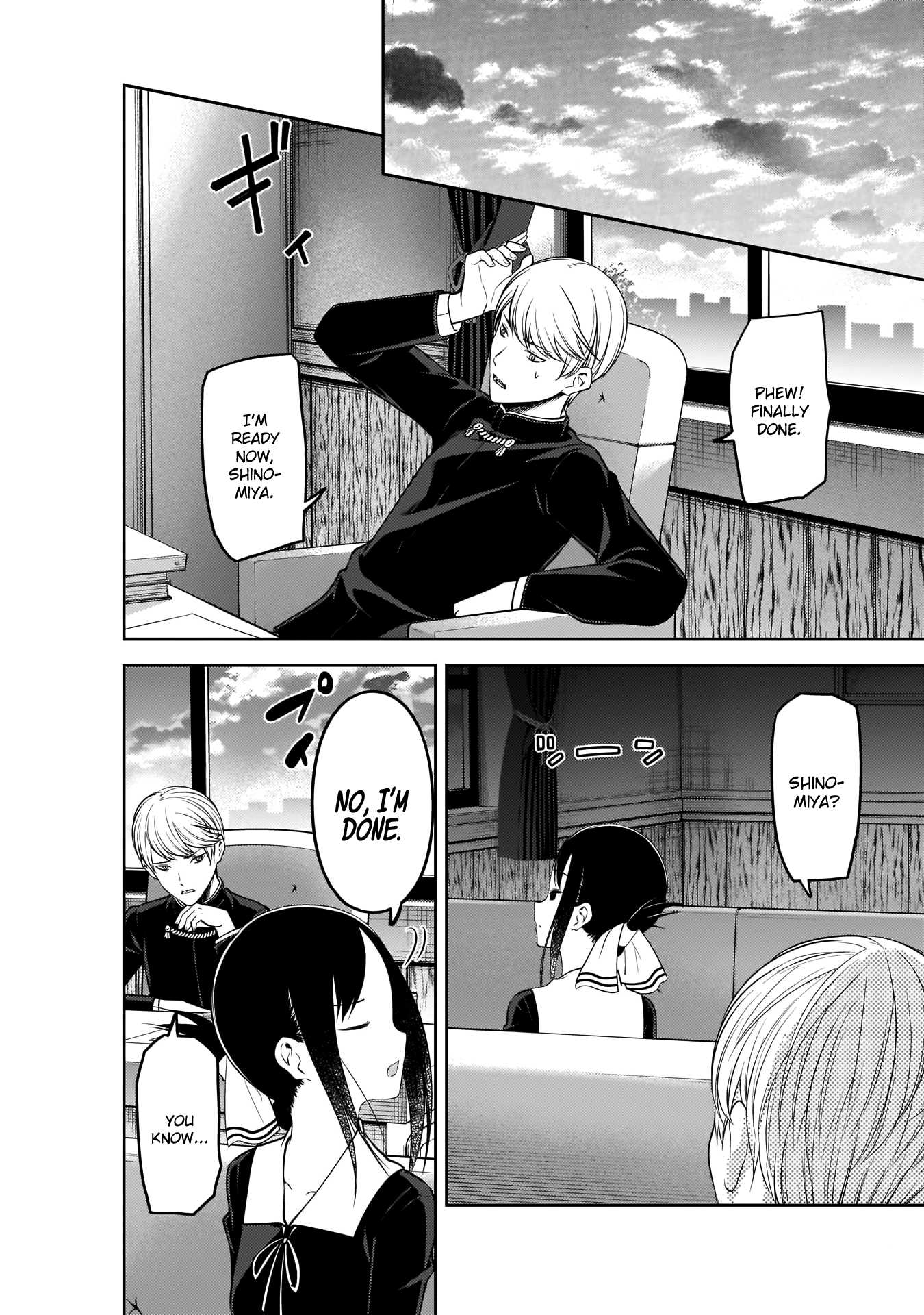 Kaguya-sama wa Kokurasetai - Tensai-tachi no Renai Zunousen Chapter 175 page 18 - Chapter 175: Kaguya Wants Attention