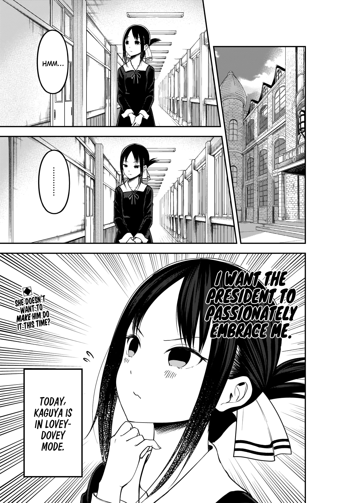 Kaguya-sama wa Kokurasetai - Tensai-tachi no Renai Zunousen Chapter 175 page 3 - Chapter 175: Kaguya Wants Attention