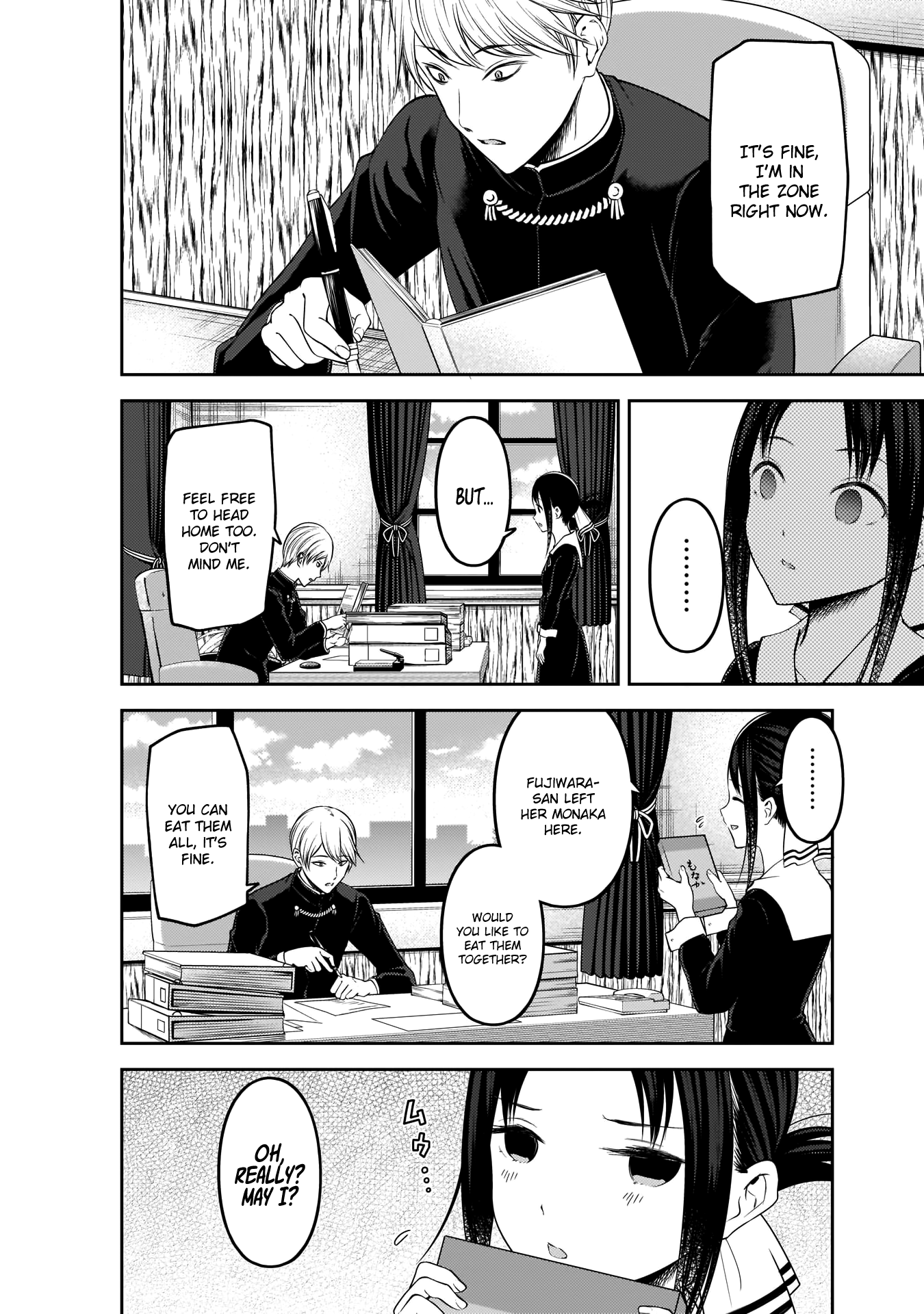 Kaguya-sama wa Kokurasetai - Tensai-tachi no Renai Zunousen Chapter 175 page 8 - Chapter 175: Kaguya Wants Attention