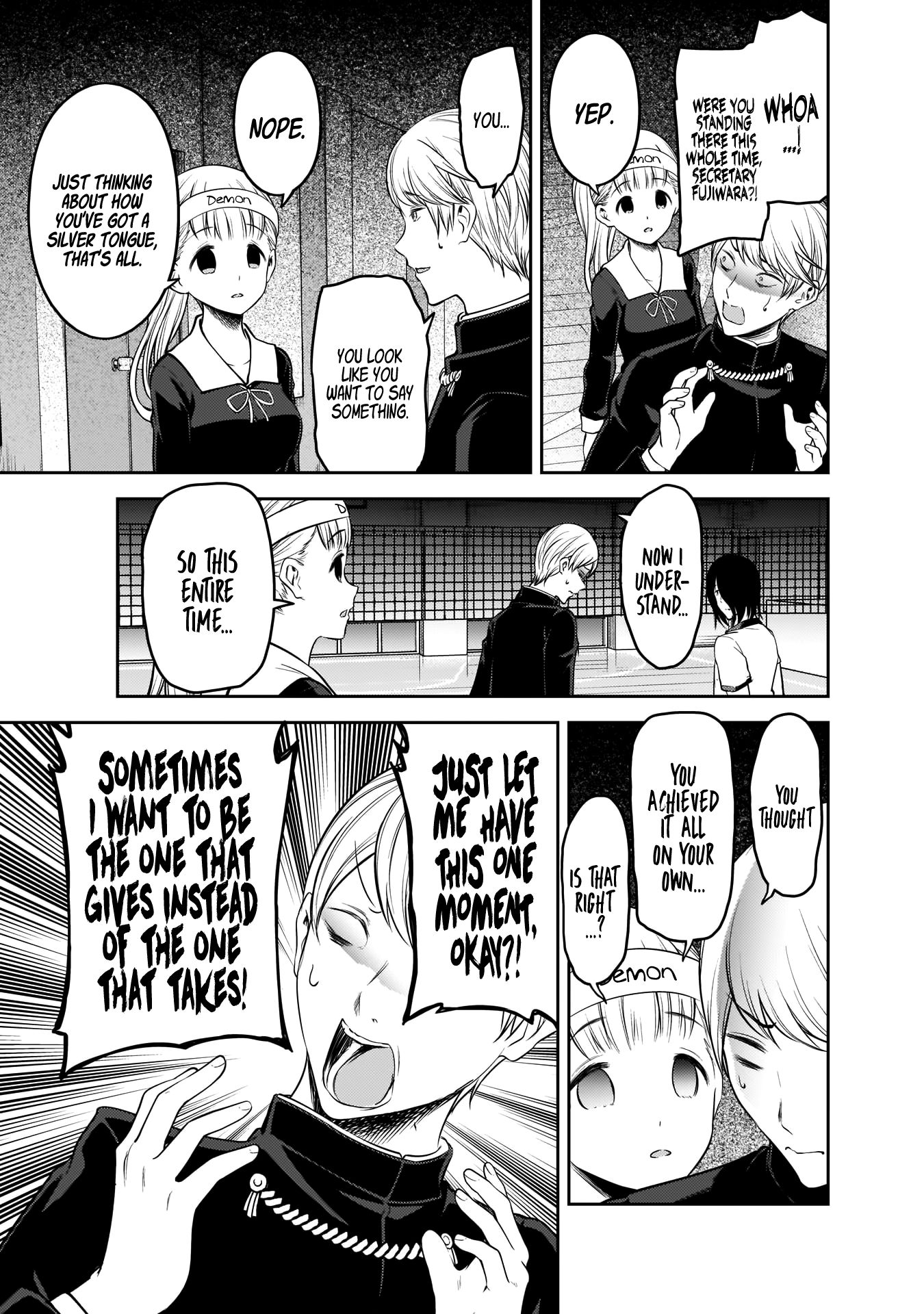 Kaguya-sama wa Kokurasetai - Tensai-tachi no Renai Zunousen Chapter 176 page 14 - Chapter 176: Yu Ishigami Wants to Show Off